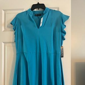 New blue dress with pockets
